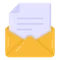 Temporary email inbox icon