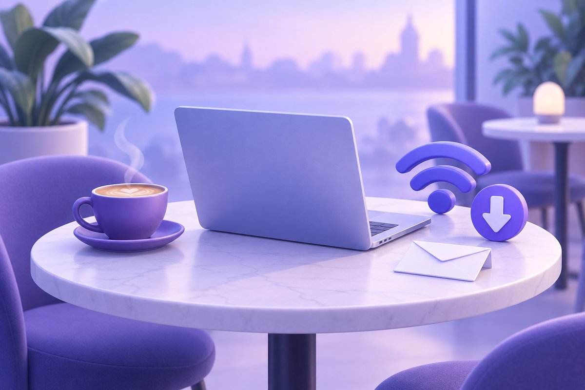 Tijdelijke e-mail voor openbare wifi en downloads
